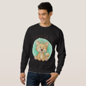 Husky Puppy King Style Sweatshirt (Vorne ganz)
