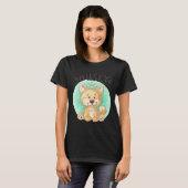 Husky Puppy King Style T-Shirt (Vorne ganz)