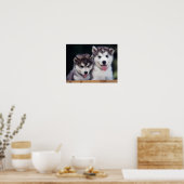 Husky Puppy Poster (Küche)