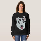 Husky Puppy Sweatshirt (Vorne ganz)
