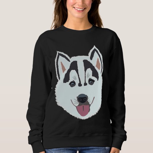 Husky Puppy Sweatshirt (Vorderseite)