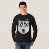 Husky Puppy T-Shirt (Vorne ganz)