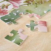 Husky Puzzle - Aquarellhund Jigsaw (Seite)