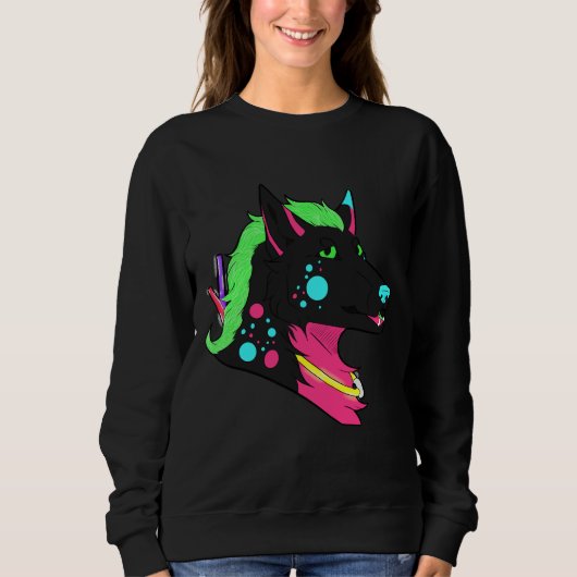 Husky Rave Sweatshirt (Vorderseite)