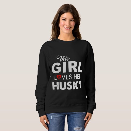 Husky Relaxed Fit Sweatshirt (Vorne ganz)