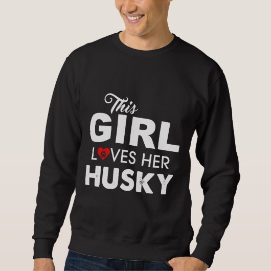 Husky Relaxed Fit Sweatshirt (Vorderseite)