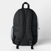 Husky-Rucksack Bedruckter Rucksack (Rückseite)