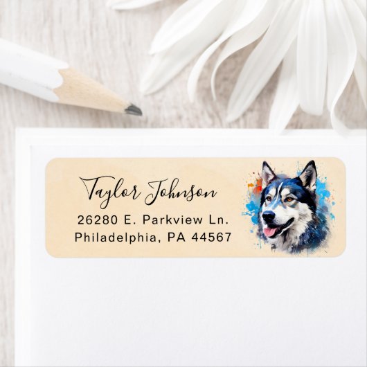 Husky-Rücksendeadresse (Insitu)