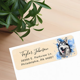 Husky-Rücksendeadresse