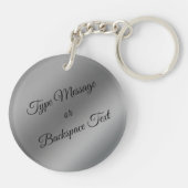 Husky Schlüsselanhänger Husky Malamute Schlüsselan (Rückseite)