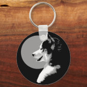 Husky Schlüsselanhänger Sibirier Husky Malamute Do (Vorderseite)