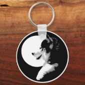 Husky Schlüsselanhänger Sibirier Husky Malamute Do (Vorderseite)