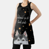 Husky Schürze Herzlich willkommen auf der Bark Sid (InSitu)