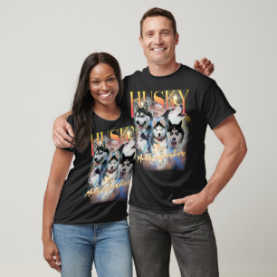 Husky Shirt Bootleg 90er Jahre Sibirischer Husky