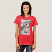 Husky-Shirt T-Shirt (Vorne ganz)
