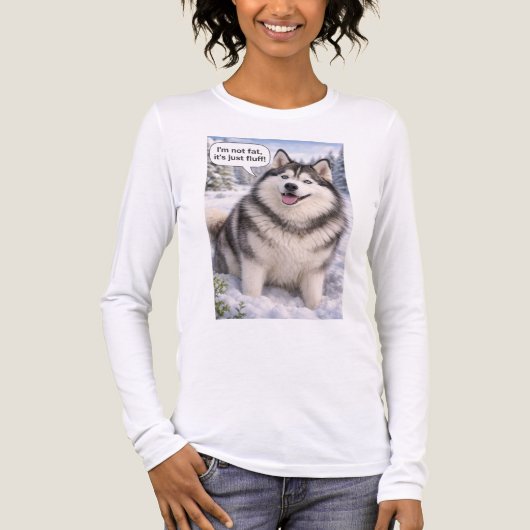 Husky-Shirt Tri-Blend Shirt (Vorderseite)