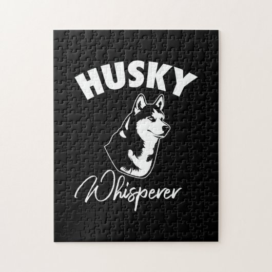 Husky Siberian Whisperer Puzzle (Vertikal)