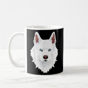 Husky - Siberischer Husky - Weißer Schneehund Kaffeetasse