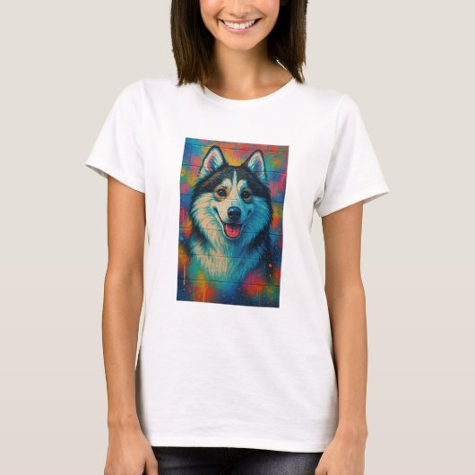 Husky Spectrum T-Shirt (Vorderseite)
