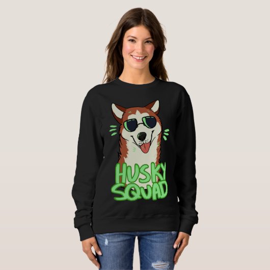 Husky Squad Kupfer Sweatshirt (Vorne ganz)