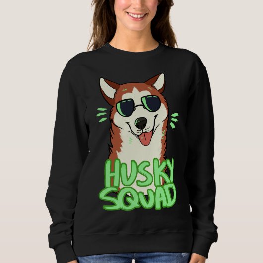 Husky Squad Kupfer Sweatshirt (Vorderseite)