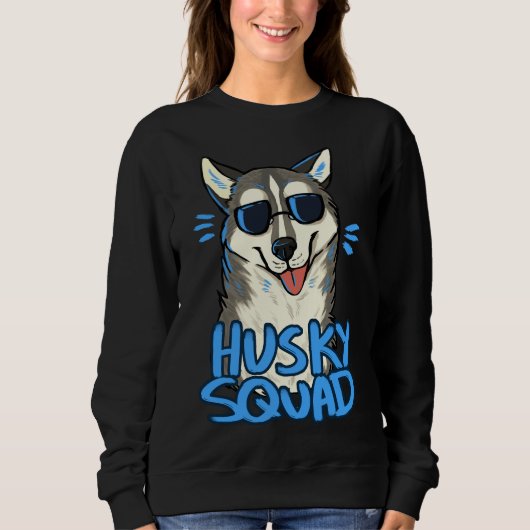 Husky Squad Sweatshirt (Vorderseite)
