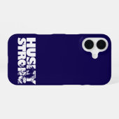 Husky Stark iPhone 16 Hülle (Rückseite (Horizontal))