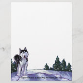 Husky Stationery (Vorderseite)