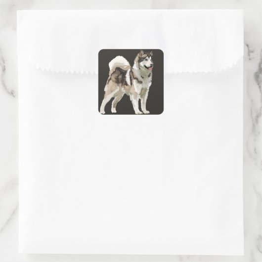 Husky Sticker (Tasche)