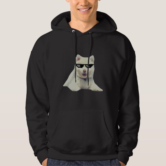 Husky Stickers Hoodie (Vorderseite)