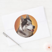 Husky Stickers Siberian Husky Malamute Stickers (Umschlag)
