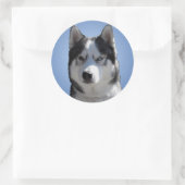 Husky Stickers Siberian Husky Malamute Stickers (Tasche)