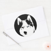 Husky Stickers Siberian Husky Malamute Stickers (Umschlag)