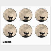 Husky Stickers Siberian Husky Malamute Stickers (Blatt)