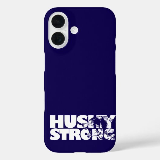 Husky Strong Case-Mate iPhone Hülle (Rückseite)