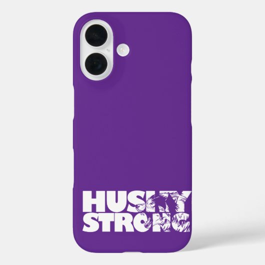 Husky Strong Case-Mate iPhone Hülle (Rückseite)