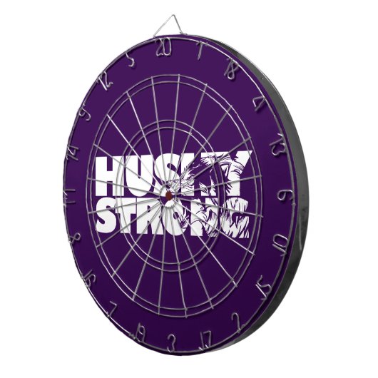 Husky Strong Dart Board Dartscheibe (Vorderseite rechts)