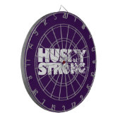 Husky Strong Dart Board Dartscheibe (Vorderseite Links)
