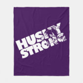 Husky Strong Fleece Blanket (Vorderseite)
