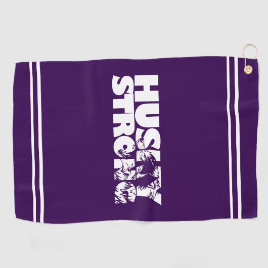 Husky Strong Golfhandtuch (Horizontal)