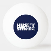 Husky Strong Tischtennisball (Vorderseite)