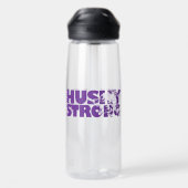 Husky Strong Trinkflasche (Rückseite)