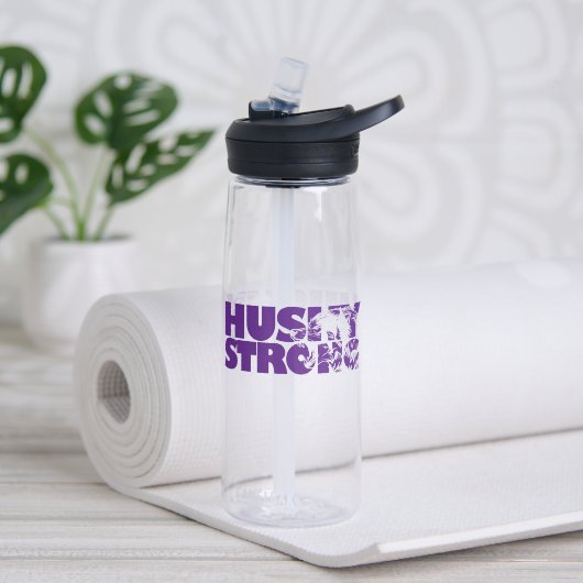 Husky Strong Trinkflasche (Yoga (gedreht))