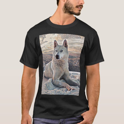 Husky T-Shirt (Vorderseite)