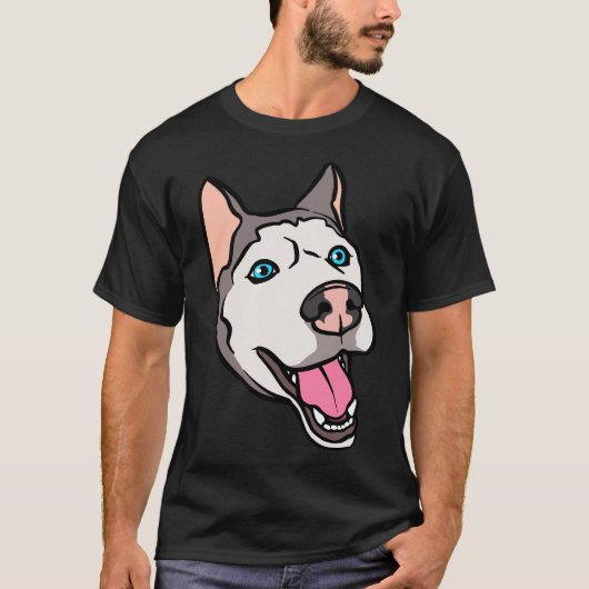 Husky T-Shirt (Vorderseite)