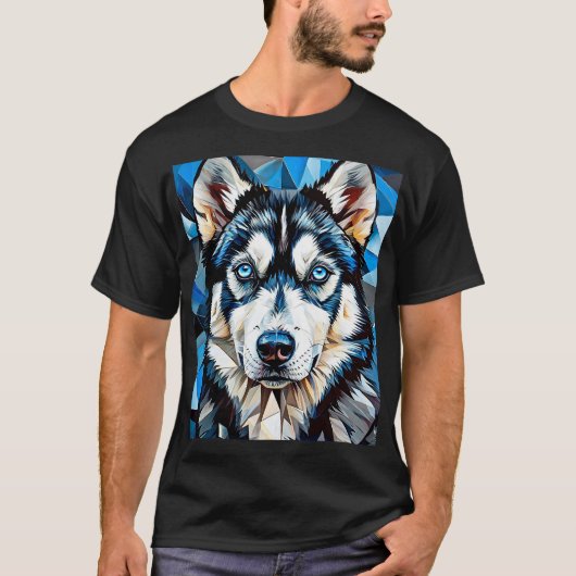 Husky T-Shirt (Vorderseite)