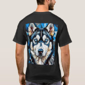 Husky T-Shirt (Rückseite)