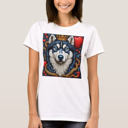 Husky T-Shirt (Vorderseite)