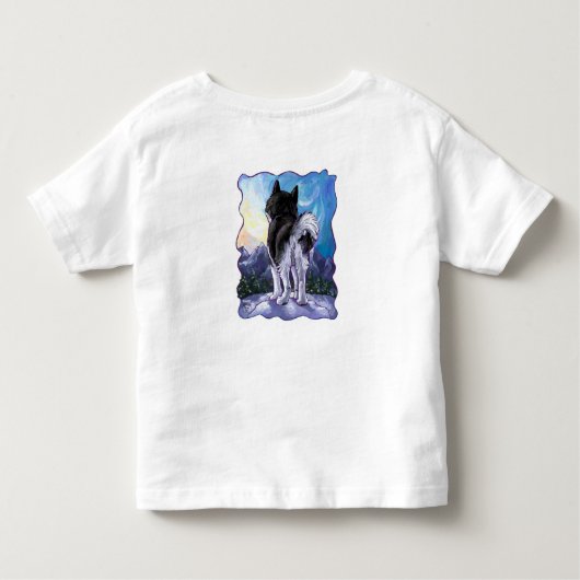 Husky T - Shirt (Rückseite)