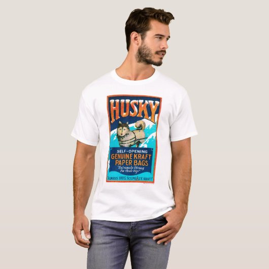 Husky T-Shirt (Vorne ganz)